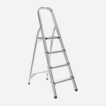 BULLSTRONG ALUMINUM LADDER R16005 4 STEPS