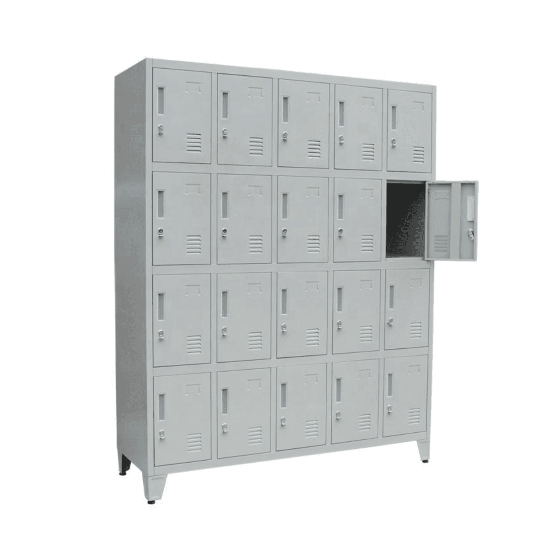 LUXURES 20-DOOR STEEL LOCKER CABINET 1800x900x350MM 0.5MM