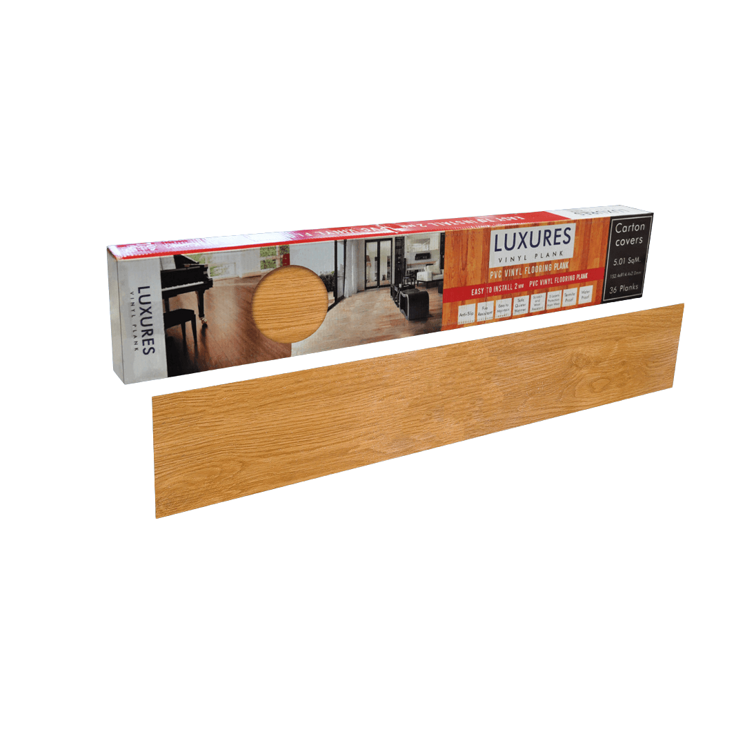 LUXURES VINYL PLANK ZY817-1 ZY817-1 BRIGHT DEEP EMBOSSED